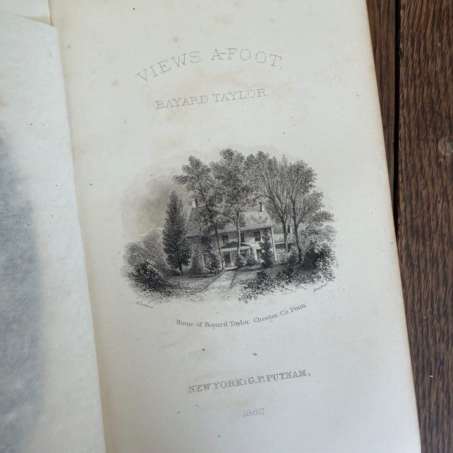 19th Century World Travel!  Prose Writings of Bayard Taylor - Set of 5, 1865-1868, G P Putnam New York, Antique Books, Half Leather, Marbled Edges