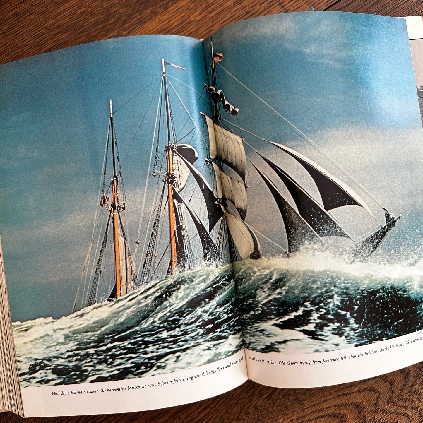 Men, Ships, and the Sea (1973) | National Geographic Society | Maritime History & Adventure Book