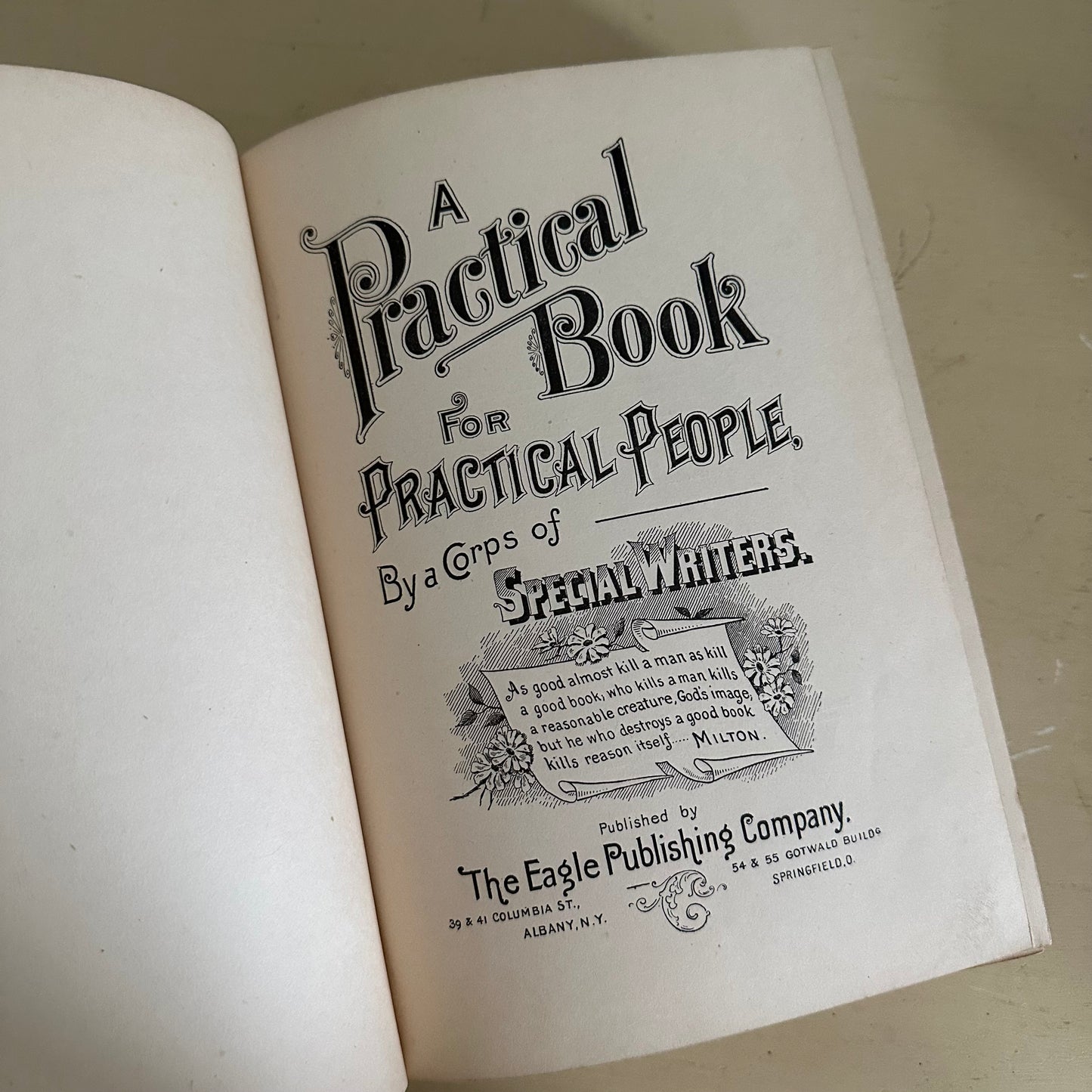 A Practical Book for Practical People - 1895