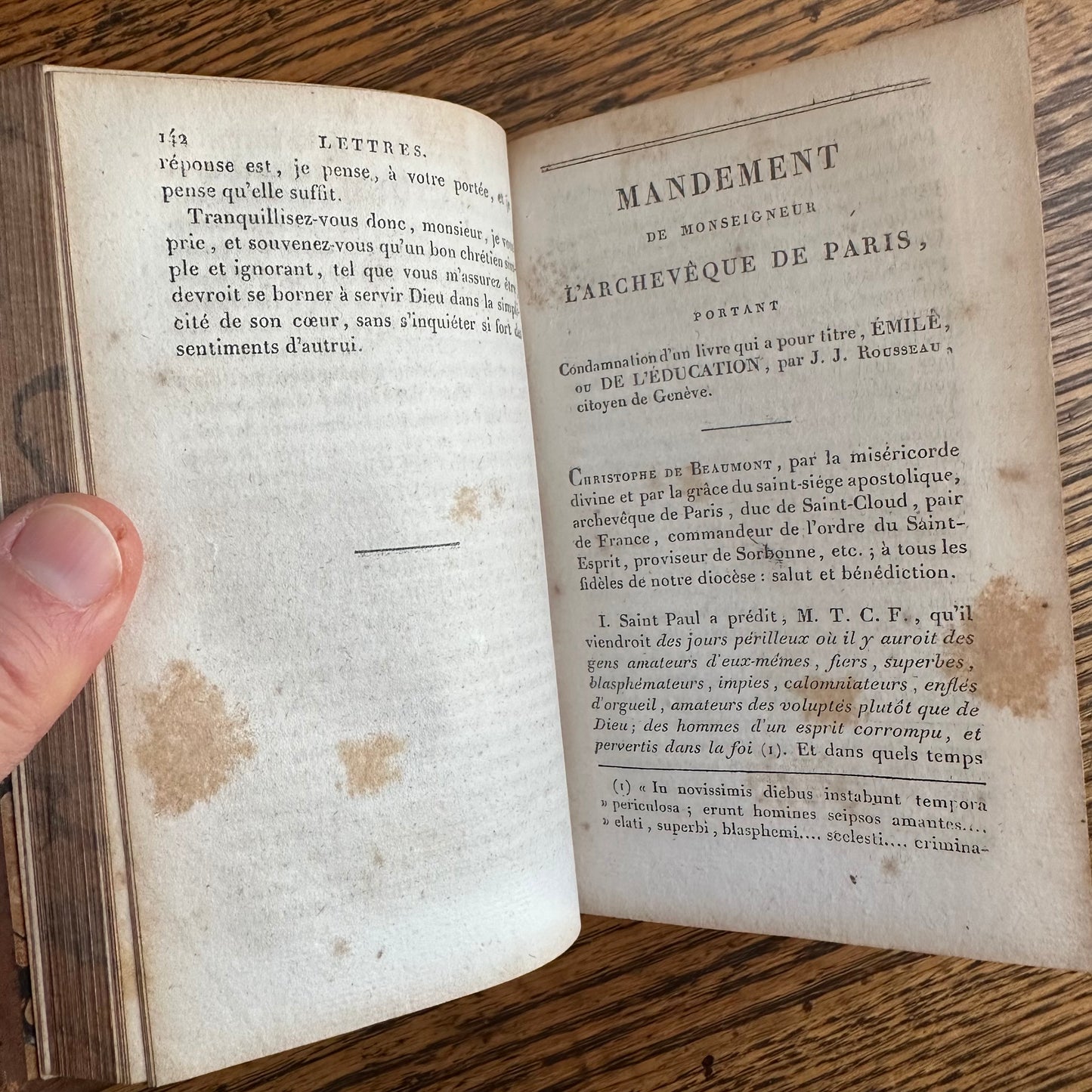 Œuvres de J.-J. Rousseau — Antique 1819 Paris Edition, Collected Works with Engravings - 16 of 20 Volumes