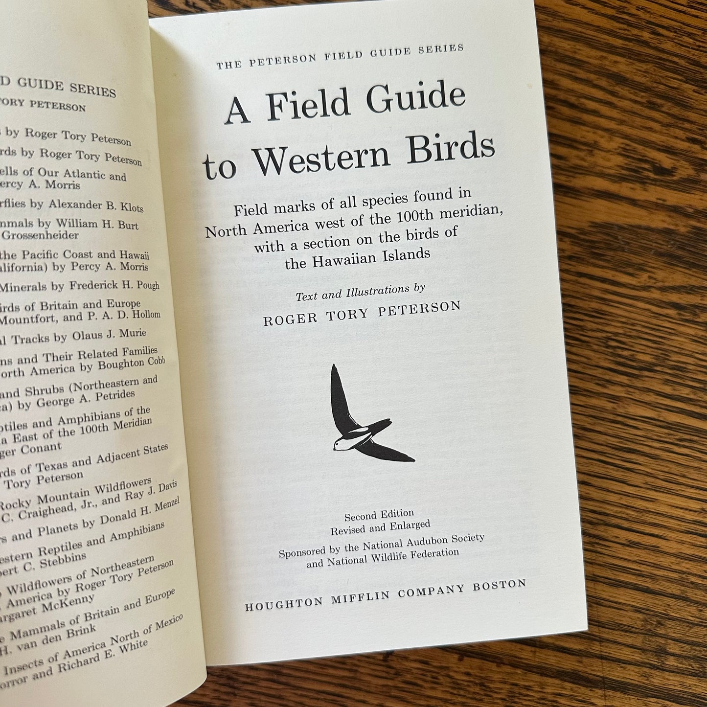 Peterson Field Guide Set of 4: Birds, Insects, Rocks/Minerals - Vintage Nature Books
