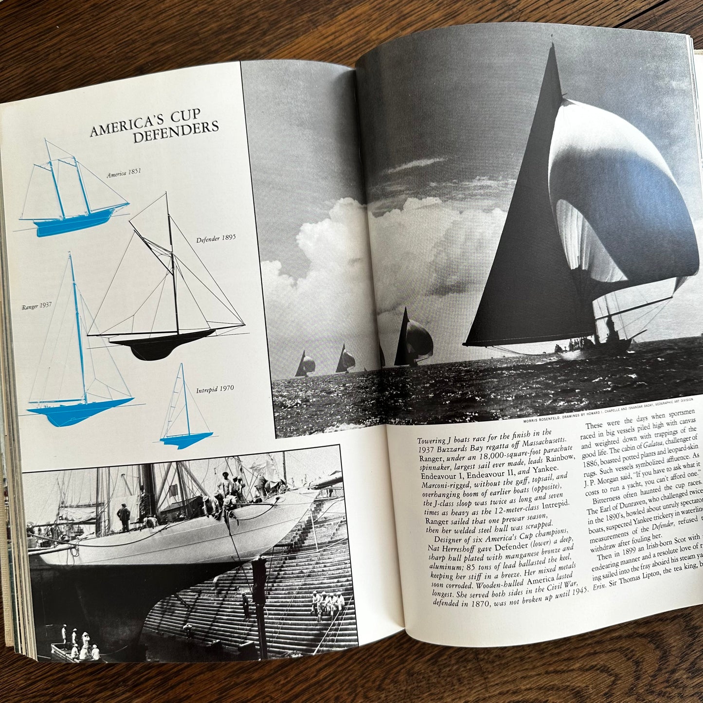 Men, Ships, and the Sea (1973) | National Geographic Society | Maritime History & Adventure Book
