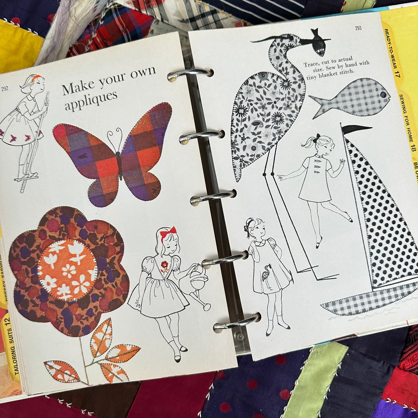 The 1970 Better Homes and Gardens Sewing Book Binder
