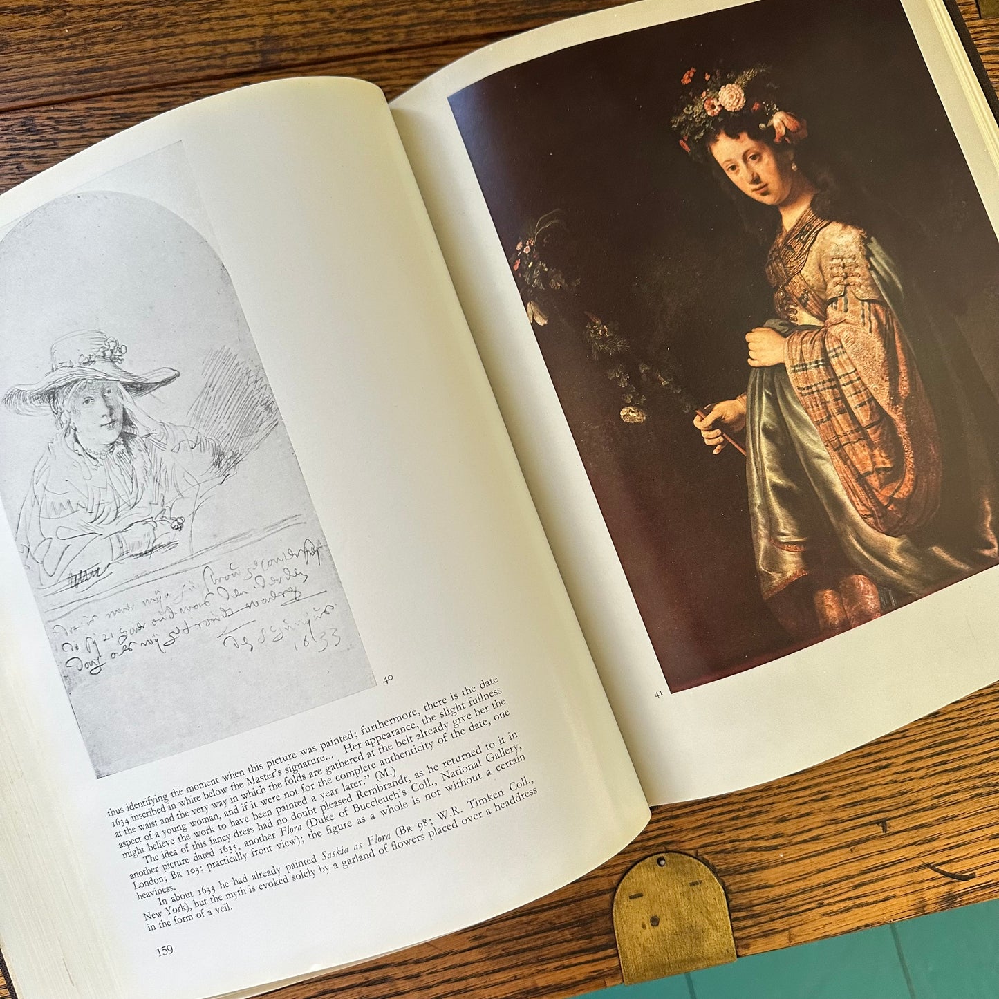 Vintage 1960 Rembrandt Claude Roger-Marx Art Book Universe Books NY Illustrated Fine Art Monograph Dutch Master Painting Hardcover