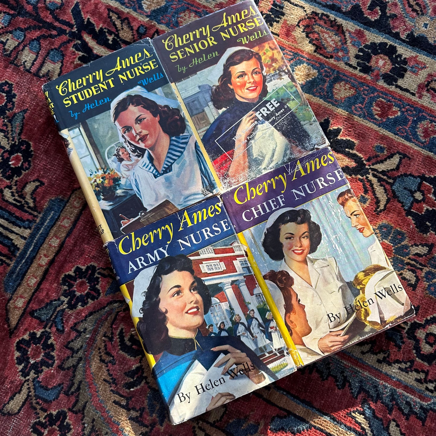 Cherry Ames Nurse Series Books 1-4, 1943-44