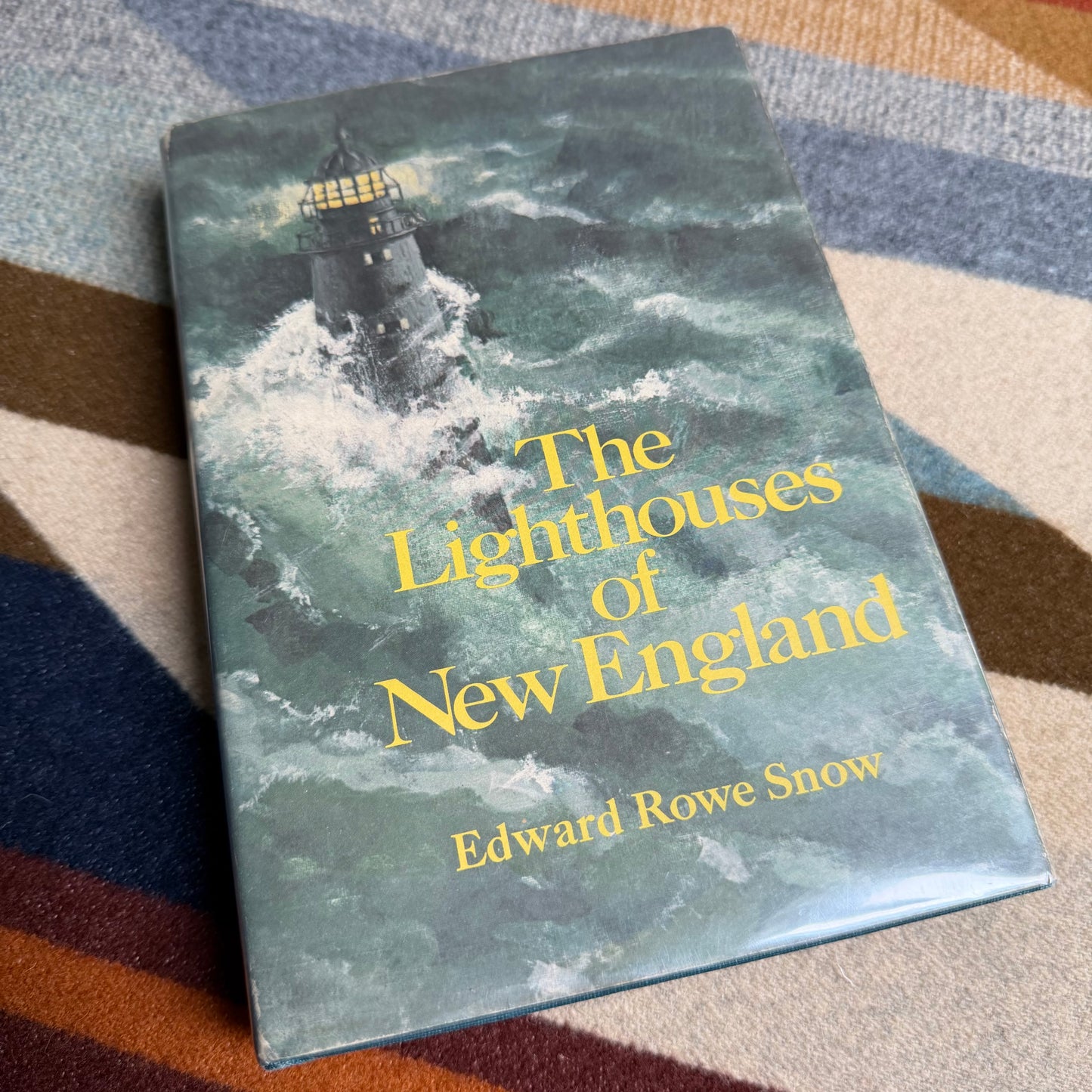 The Lighthouses of New England 1716–1973 | Edward Rowe Snow | First Edition 1973 | Maritime History | Lighthouse Reference | Dodd Mead