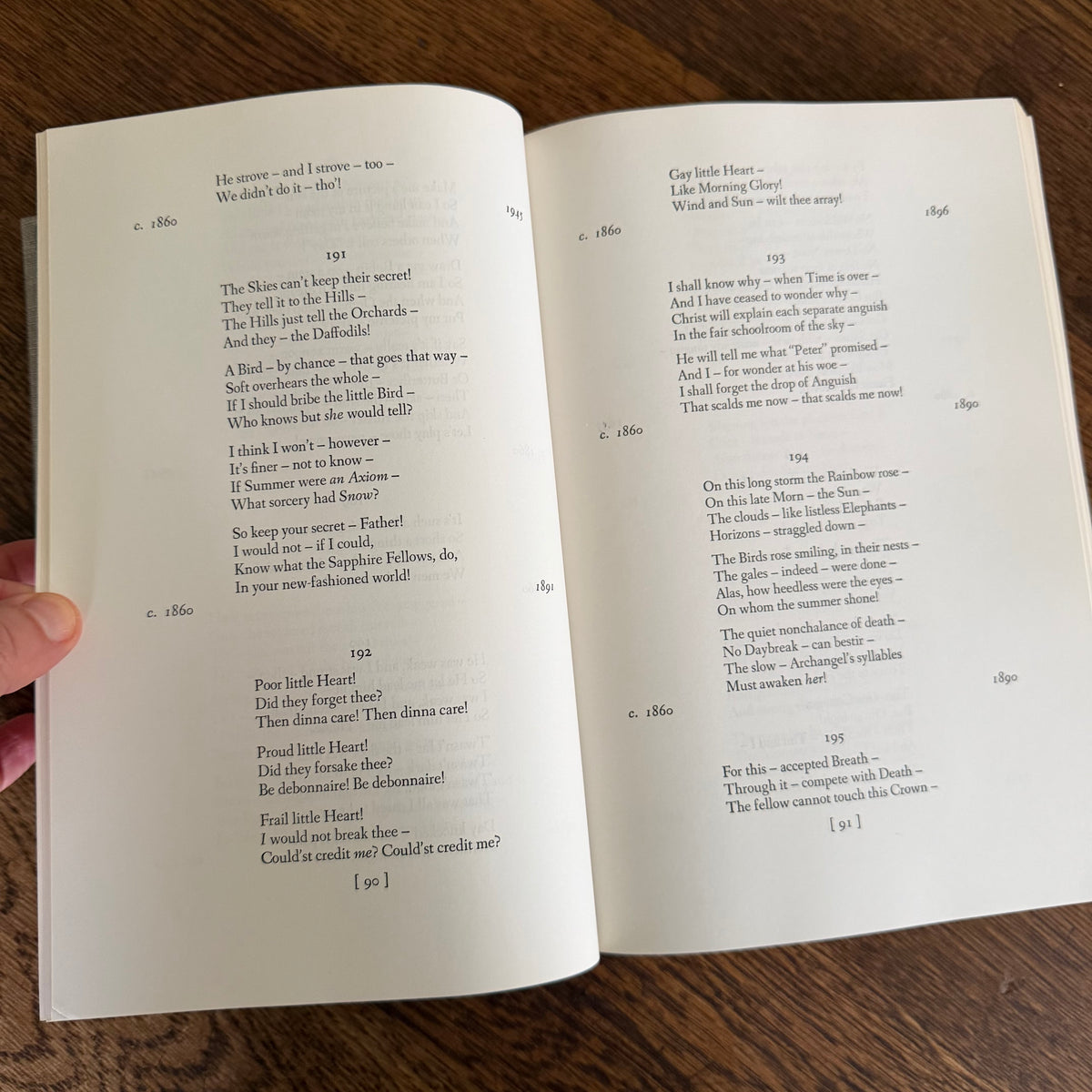 The Complete Poems of Emily Dickinson, Edited by Thomas H. Johnson, 1960 - Little Brown, 1,775 Poems