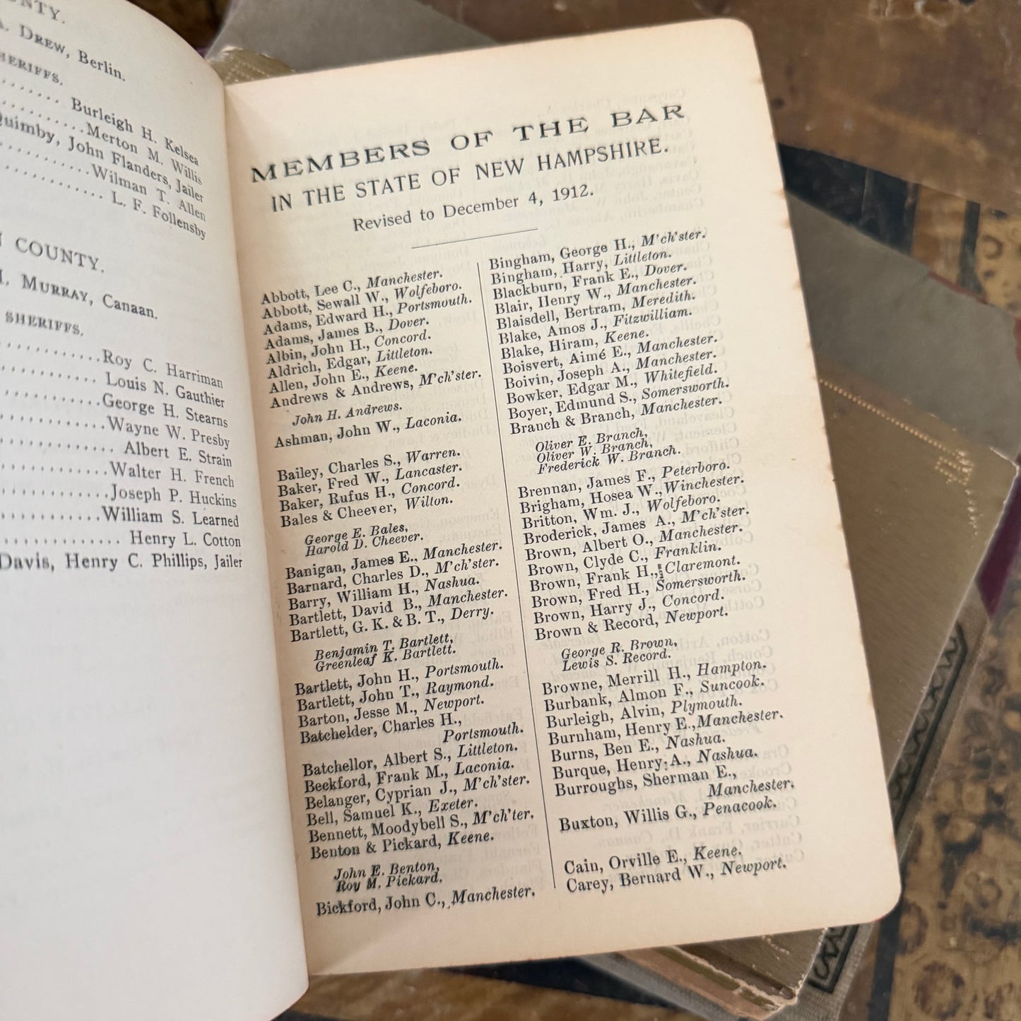 Victorian Autograph Albums 1889–1914 + 1930s Scrapbook + 1928 Ledger + NH Court Record Book Antique Paper Ephemera Collection