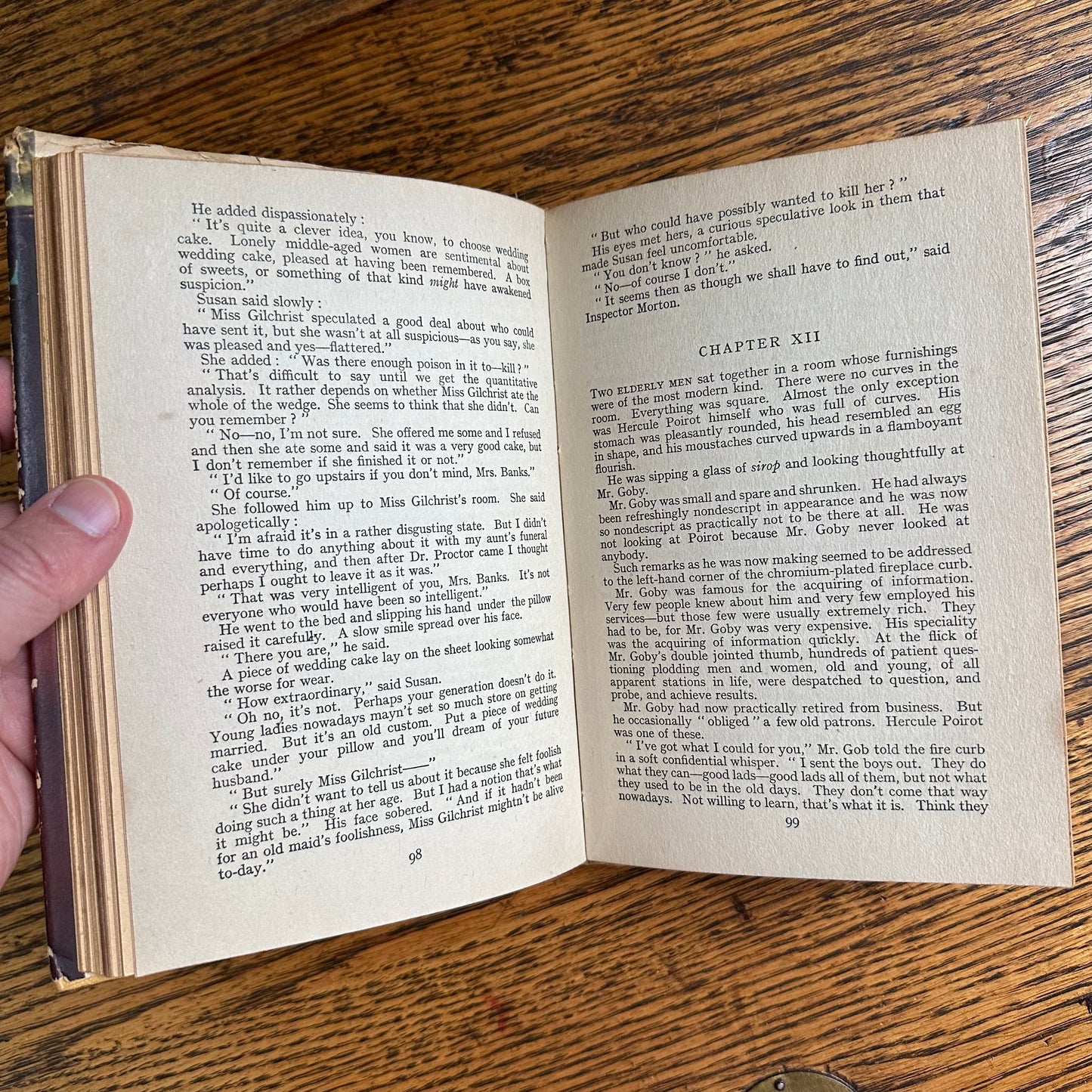 A Set of Two Vintage Agatha Christie Hardbacks for Halloween!