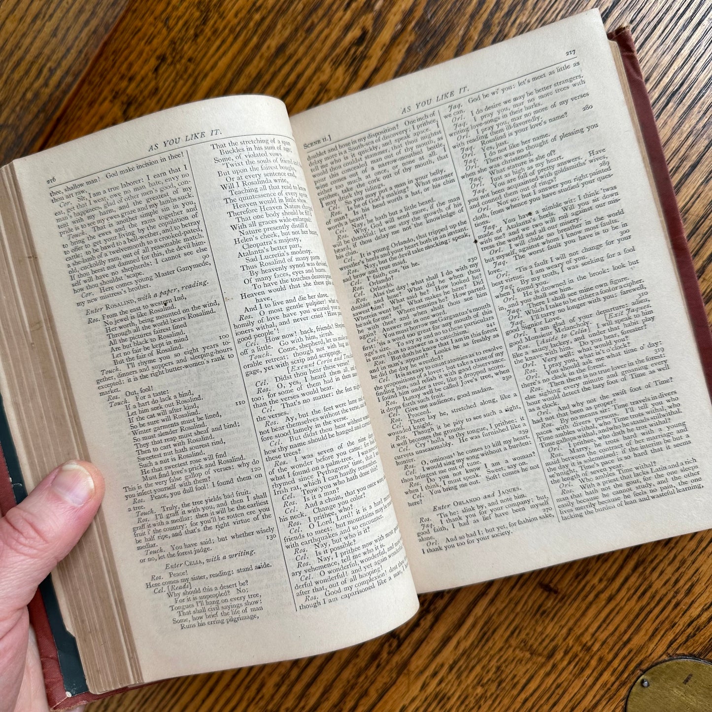 Set of 6 19th Century Books in Brown