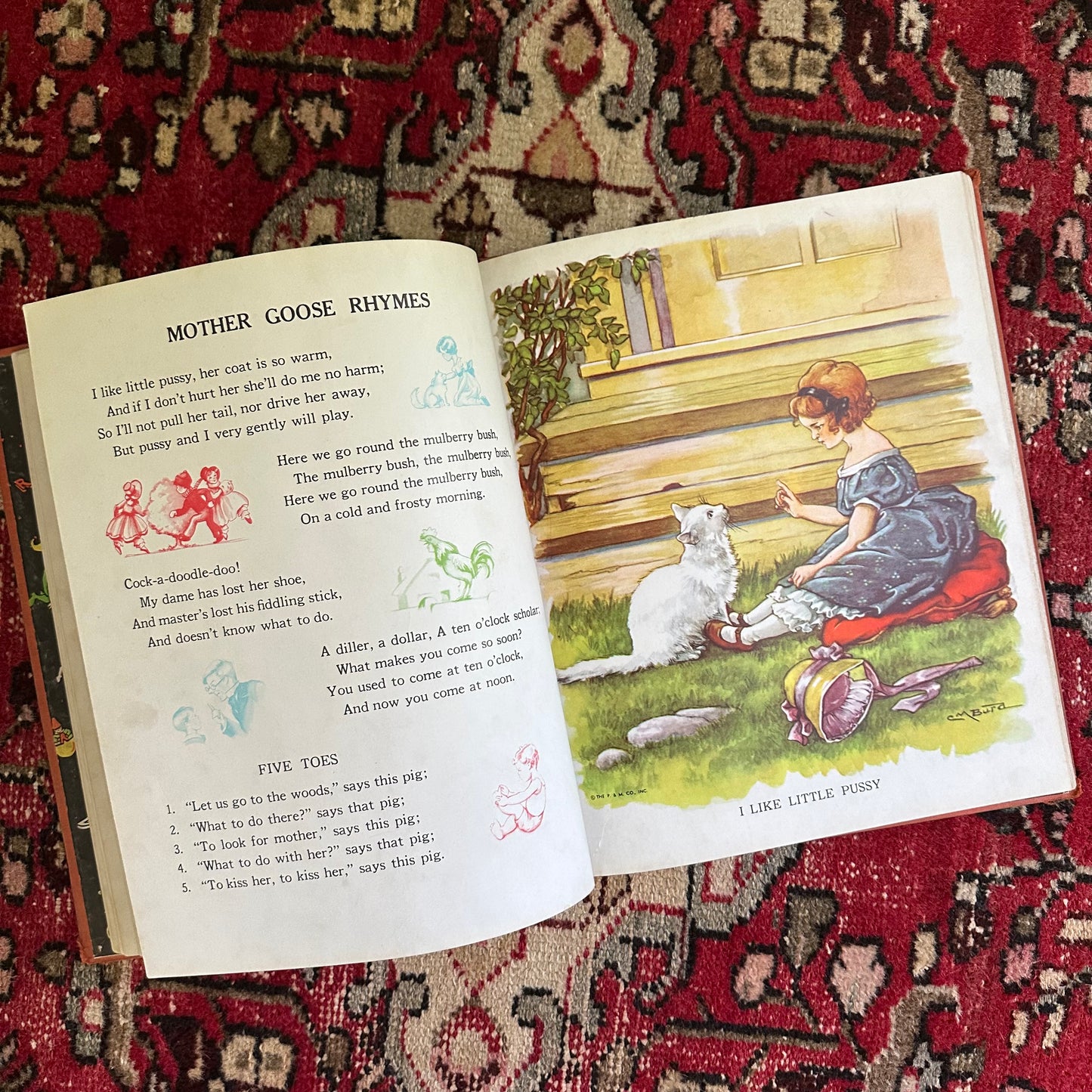 The Brimful Book: A Collection of Mother Goose Rhymes, Animal Stories, and ABCs, 1939.