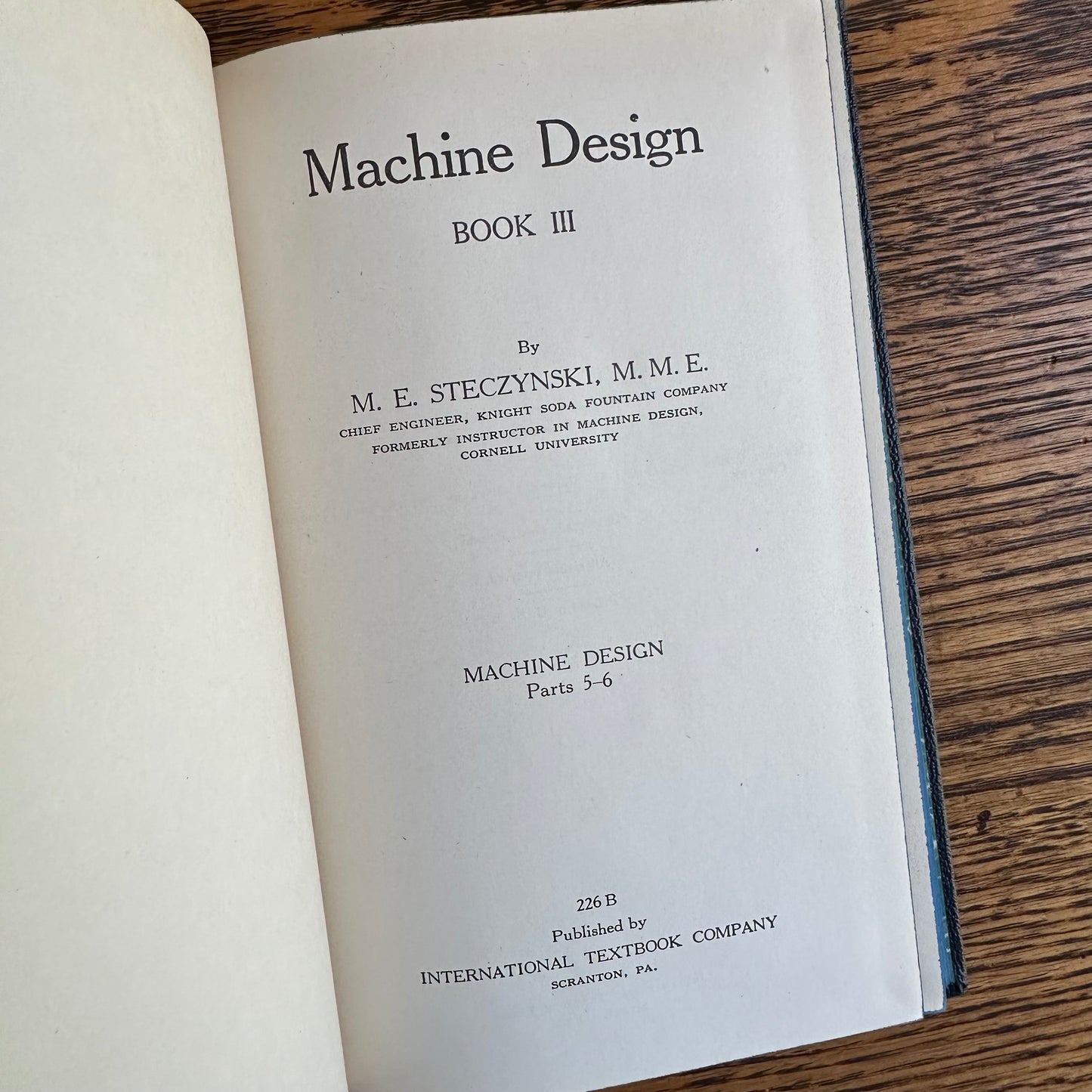 A Set of 13 Vintage Math & Mechanics Textbooks from the International Textbook Co. - 1928-45