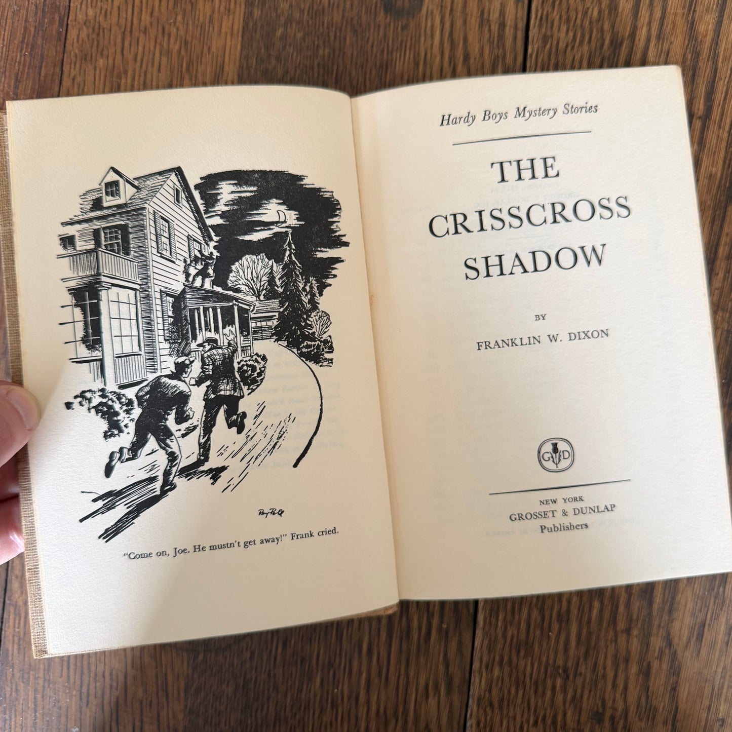 Vintage Hardy Boys Mystery Books by Franklin W. Dixon - Set of 8 - 1927-1953 - Grosset Dunlap - Brown Covers