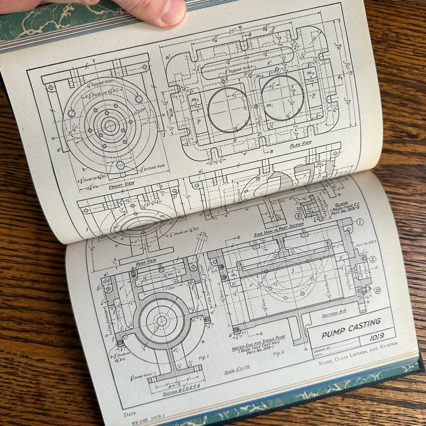 A Set of 13 Vintage Math & Mechanics Textbooks from the International Textbook Co. - 1928-45