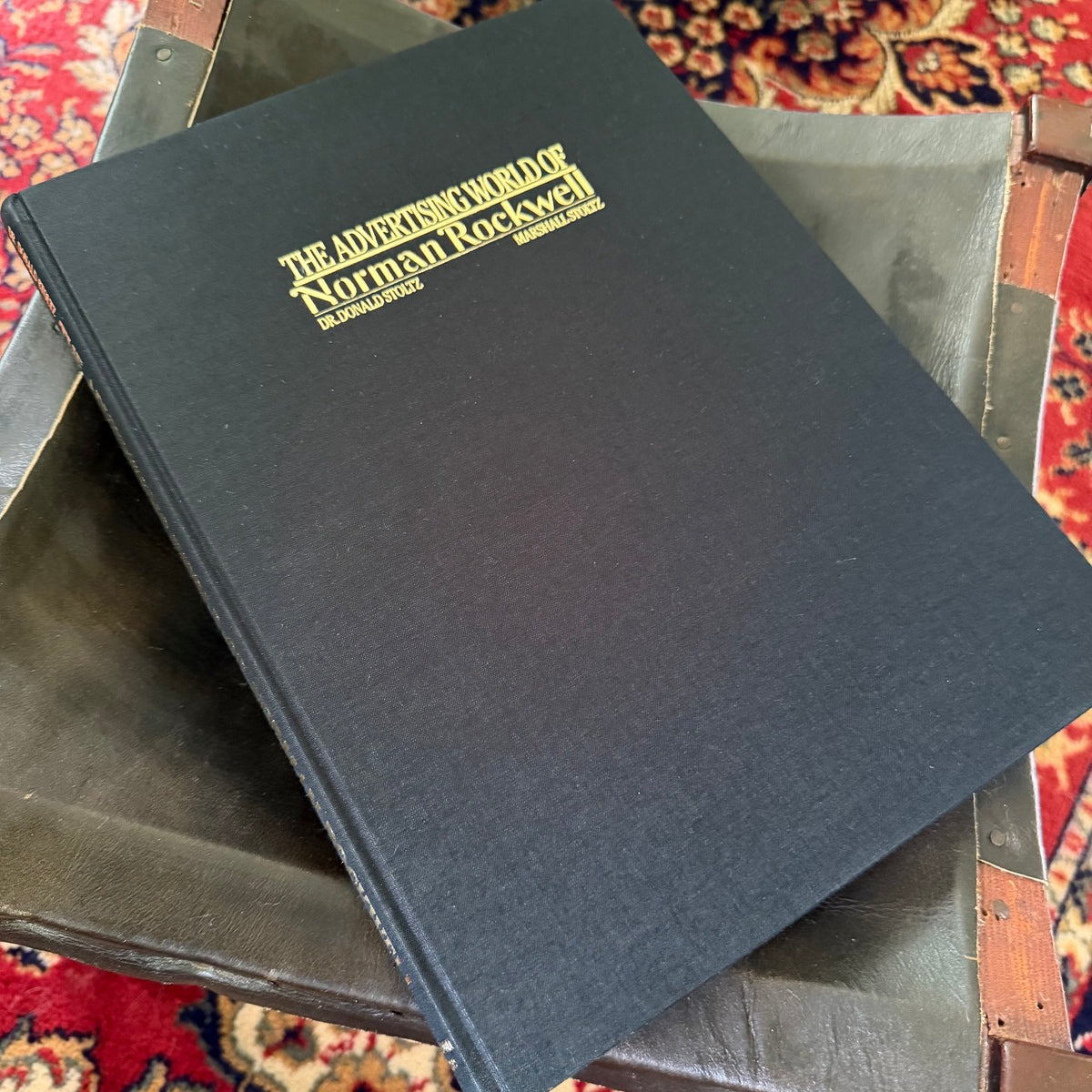 The Advertising World of Norman Rockwell 1986 Harrison House | Oversized Art Book 200+ Color Illustrations Americana Advertising Illustration History