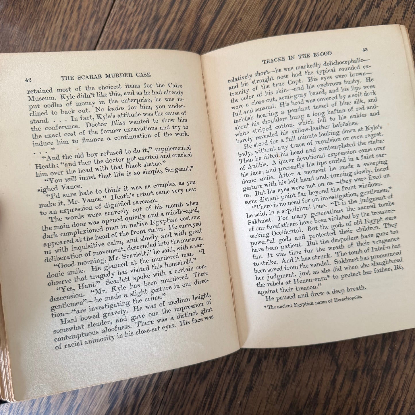 Set of 6 Philo Vance Vintage Mystery Books by S.S. Van Dine - 1927-1939