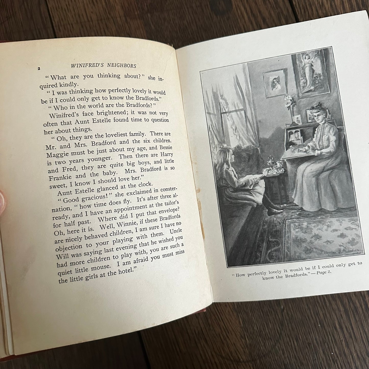 Set of 8 Nina Rhoades Antique Children’s Books (1901–1914) — Illustrated by Bertha Davidson Hoxie — Lothrop Lee & Shepard — Brick House Series