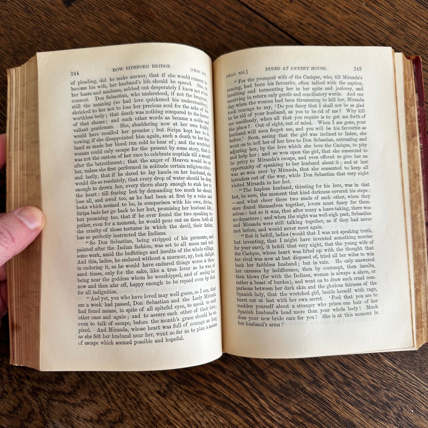 Antique Leather Book Stack | 18th–20th Century Decorative Books | Vintage Library Decor