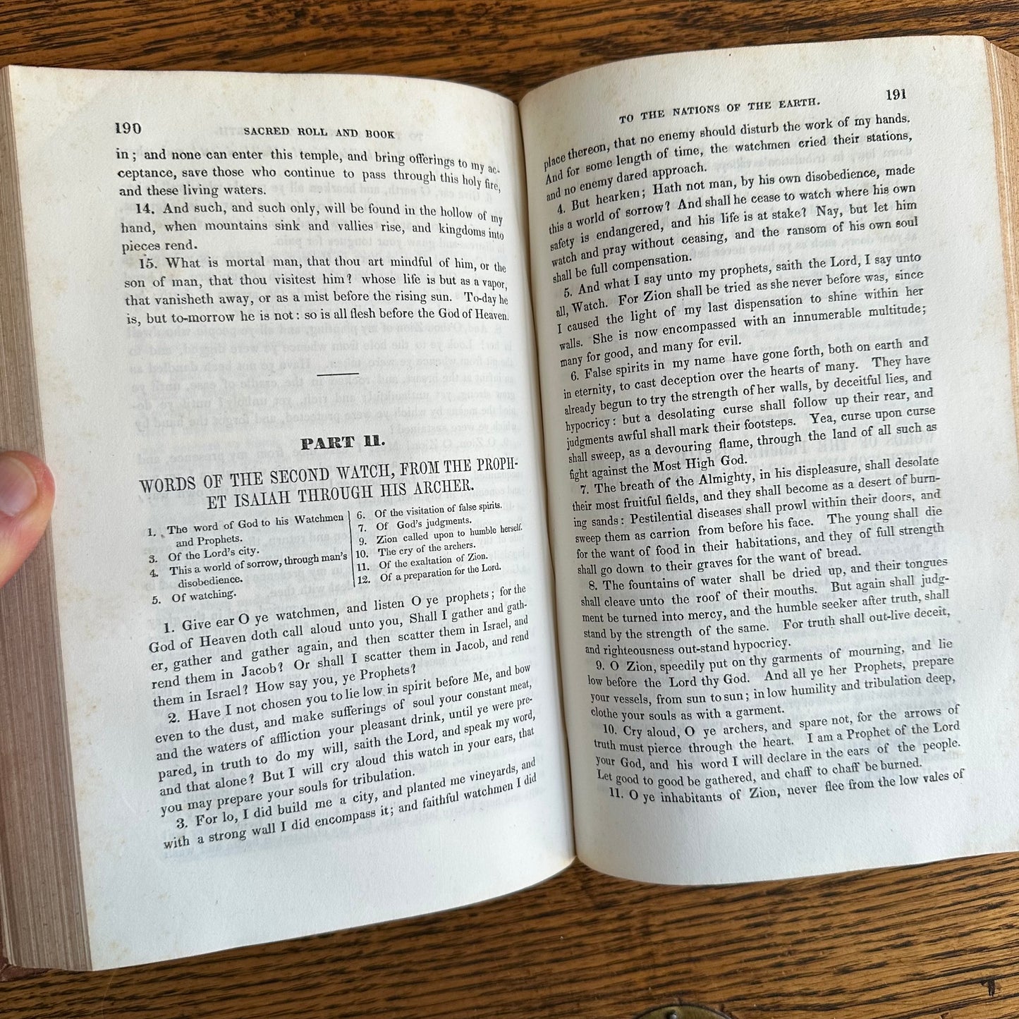 A Collection of 5 Leather-Bound 19th Century Books of Religion