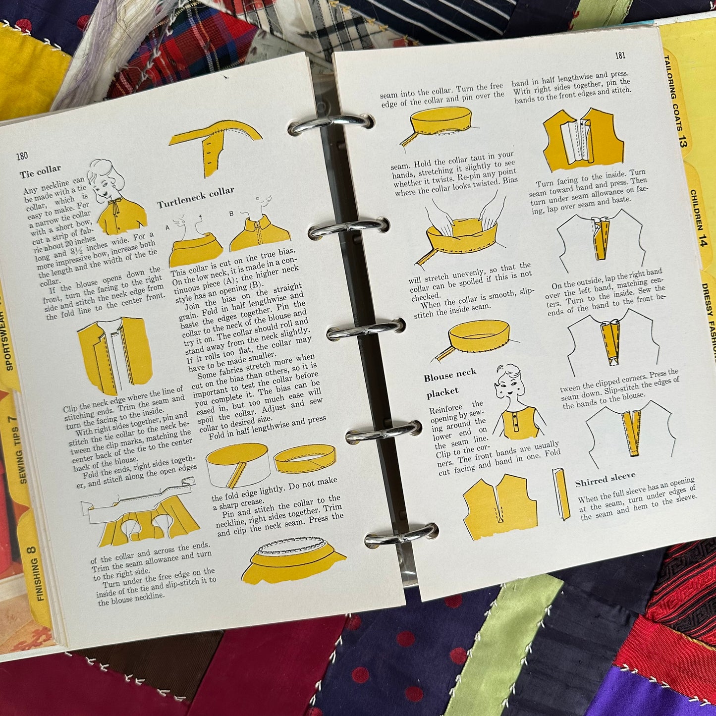 The 1970 Better Homes and Gardens Sewing Book Binder