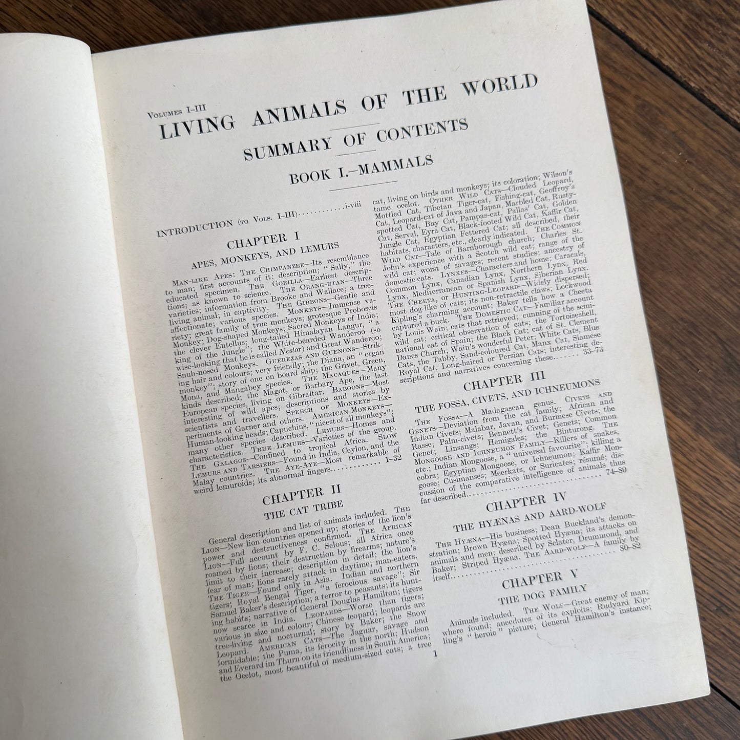 1908 Standard Library of Natural History Set | Antique Zoology Ethnography Books | Living Animals of the World | University Society NY
