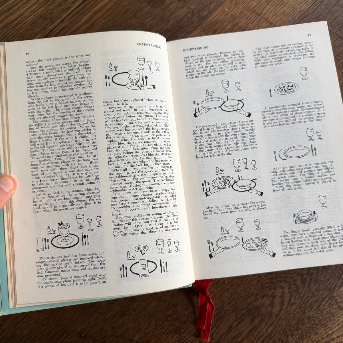 Joy of Cooking, 1974 — Irma S. Rombauer & Marion Rombauer Becker | Vintage Bobbs-Merrill Cookbook, Robins Egg Blue Hardcover, Illustrated