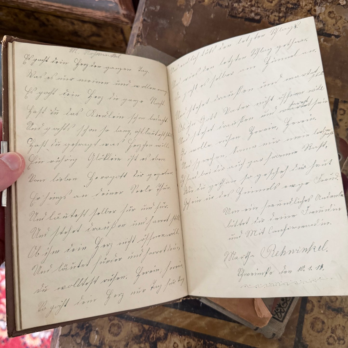Victorian Autograph Albums 1889–1914 + 1930s Scrapbook + 1928 Ledger + NH Court Record Book Antique Paper Ephemera Collection
