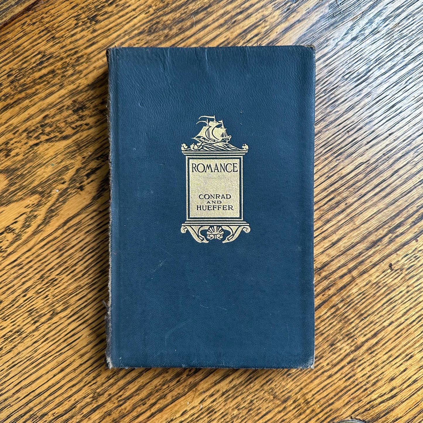 Collection of 6 Antique Leather-bound Softcover Books
