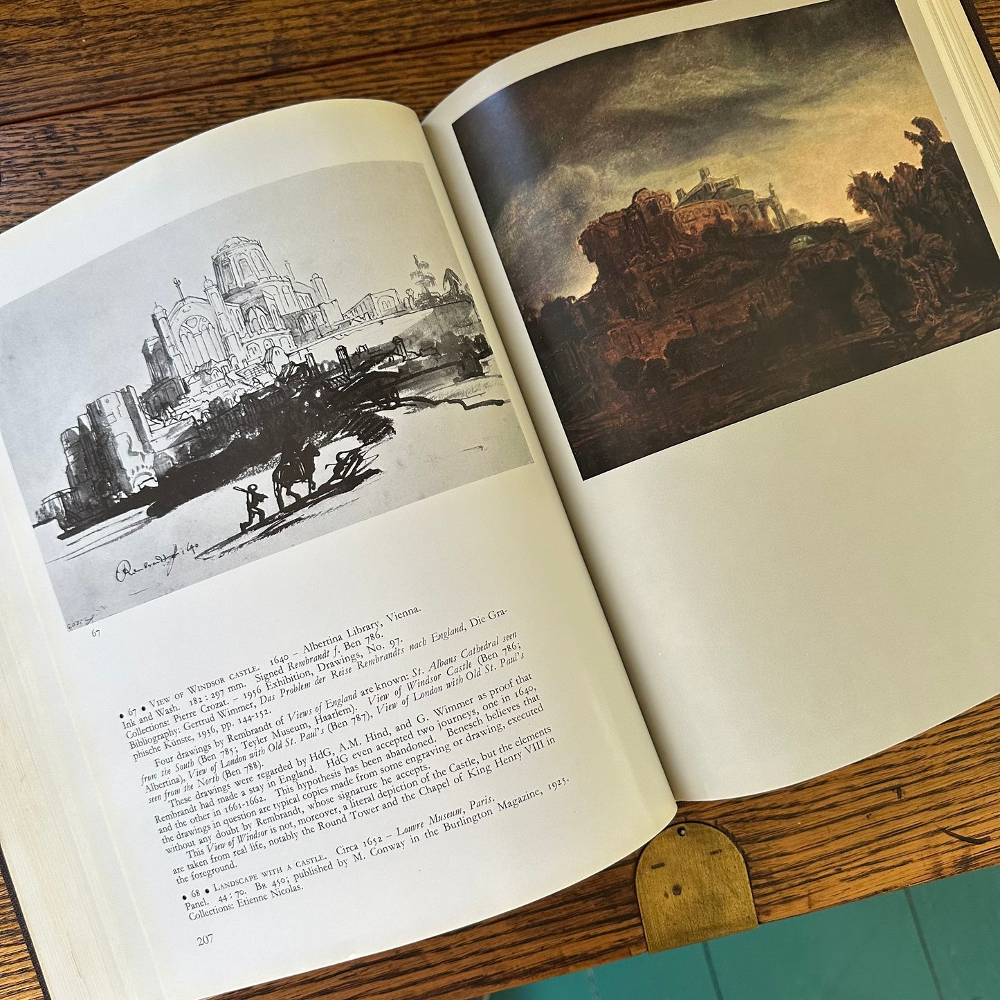 Vintage 1960 Rembrandt Claude Roger-Marx Art Book Universe Books NY Illustrated Fine Art Monograph Dutch Master Painting Hardcover