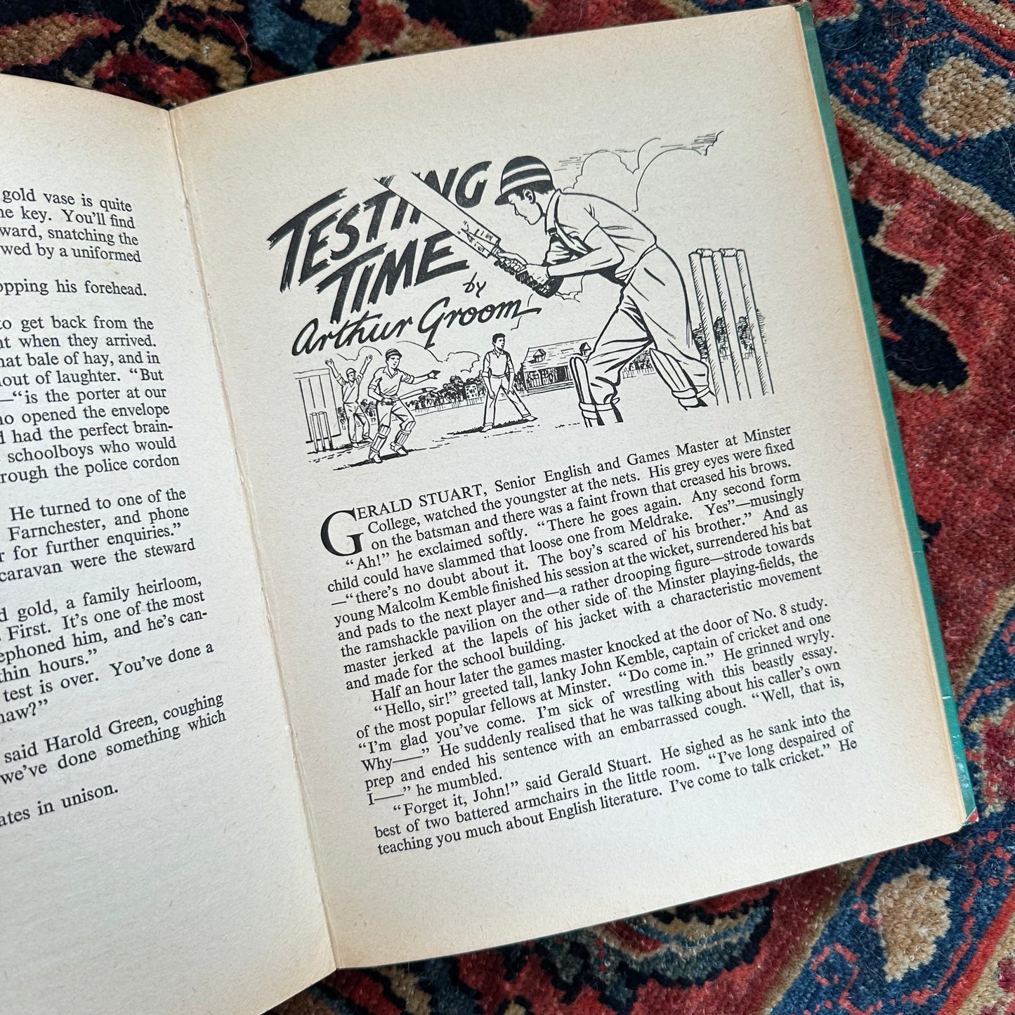 The Modern Book for Boys - A British Storybook - 1950