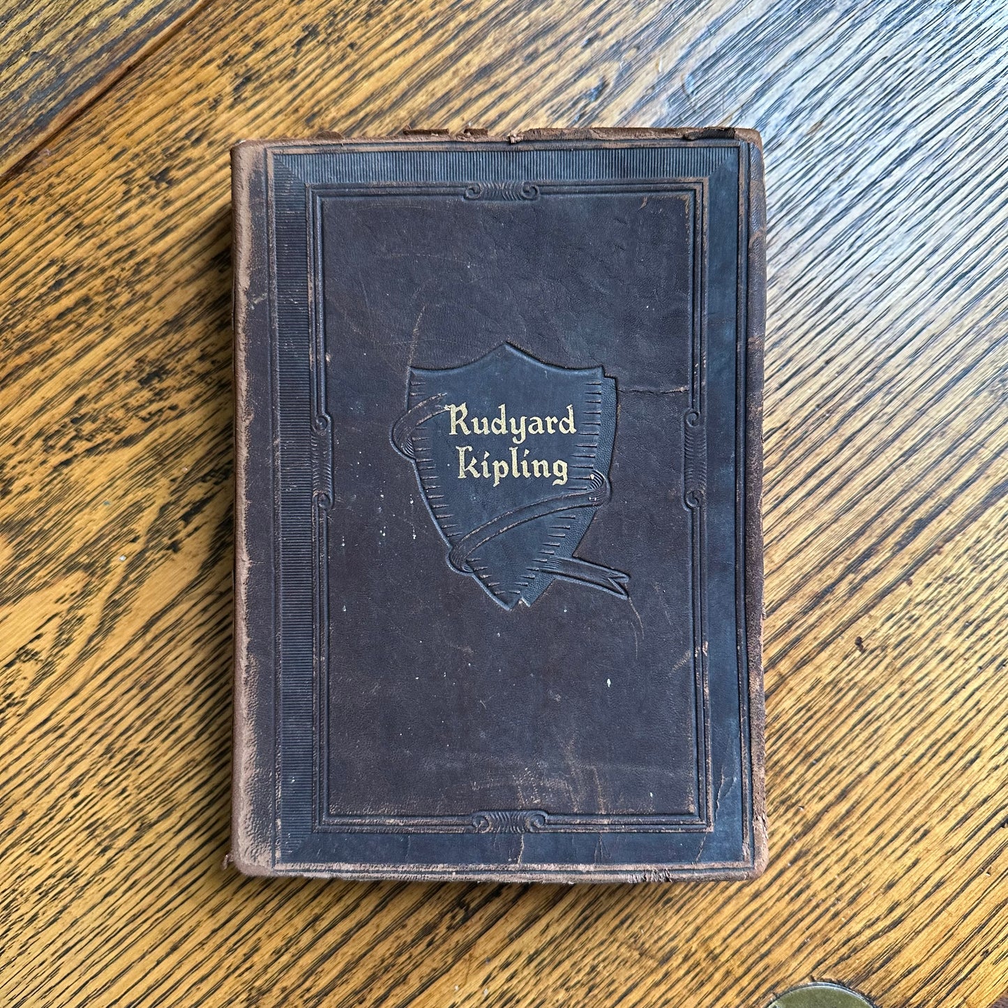 Collection of 6 Antique Leather-bound Softcover Books