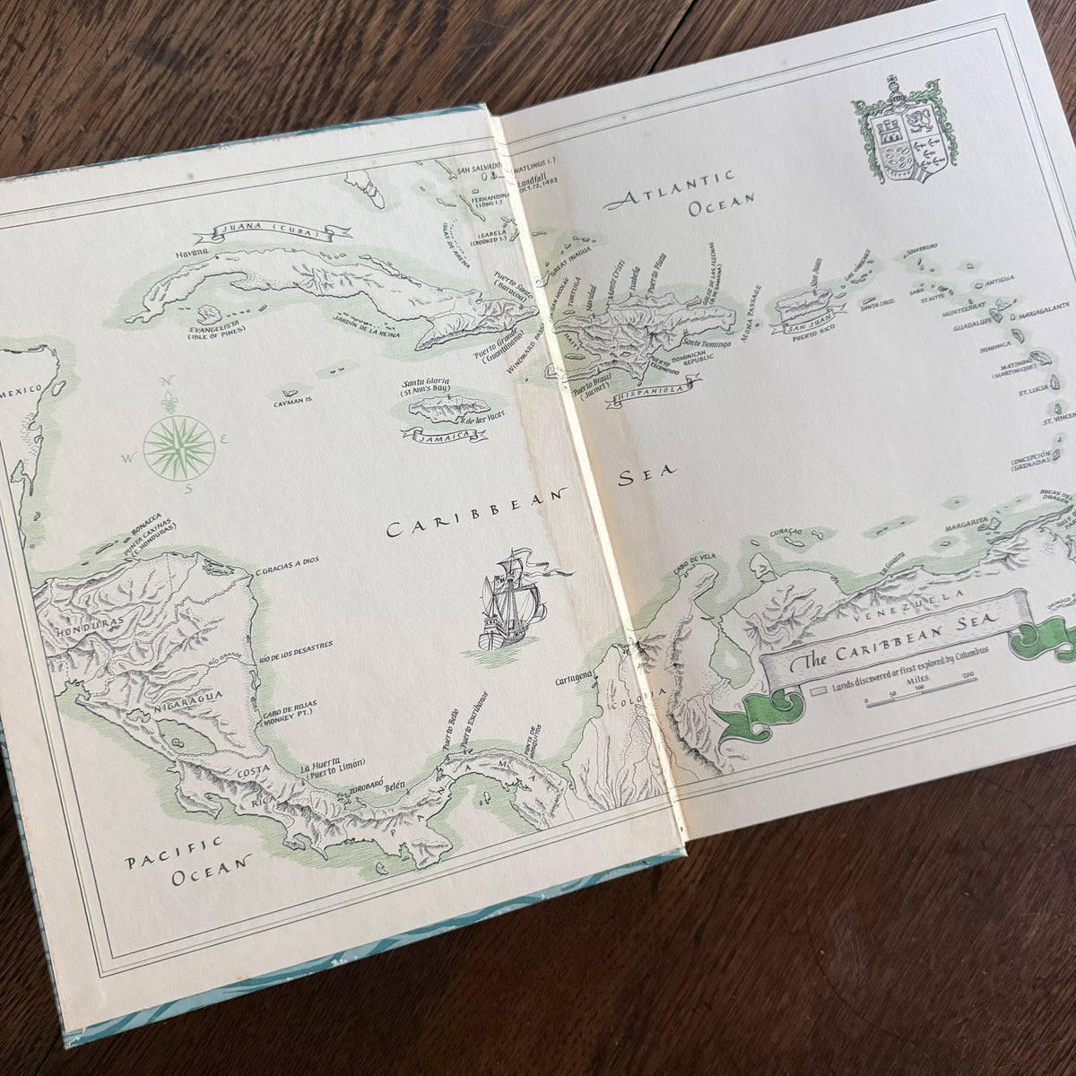 Journals & Other Documents on the Life & Voyages of Christopher Columbus, 1963 — Samuel Eliot Morison, Illustrated by Lima de Freitas | Heritage Press