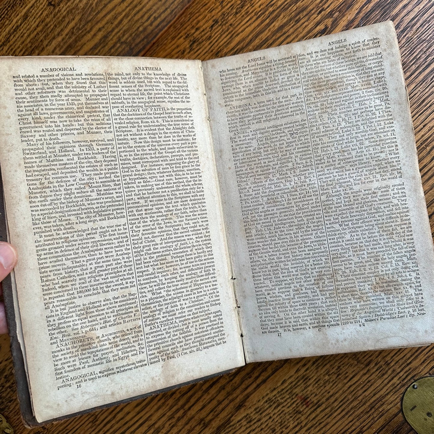 A Collection of 5 Leather-Bound 19th Century Books of Religion