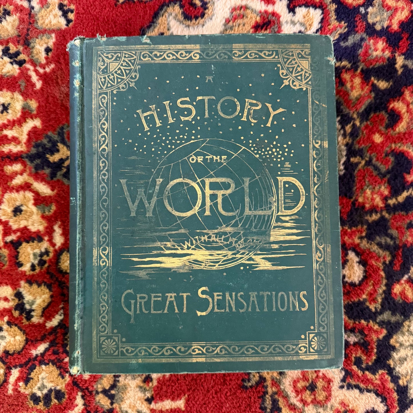 1887 A History of the World Vol 1 | P.F. Collier Antique Illustrated History Book | Nugent Robinson | Battles & Nations Reference