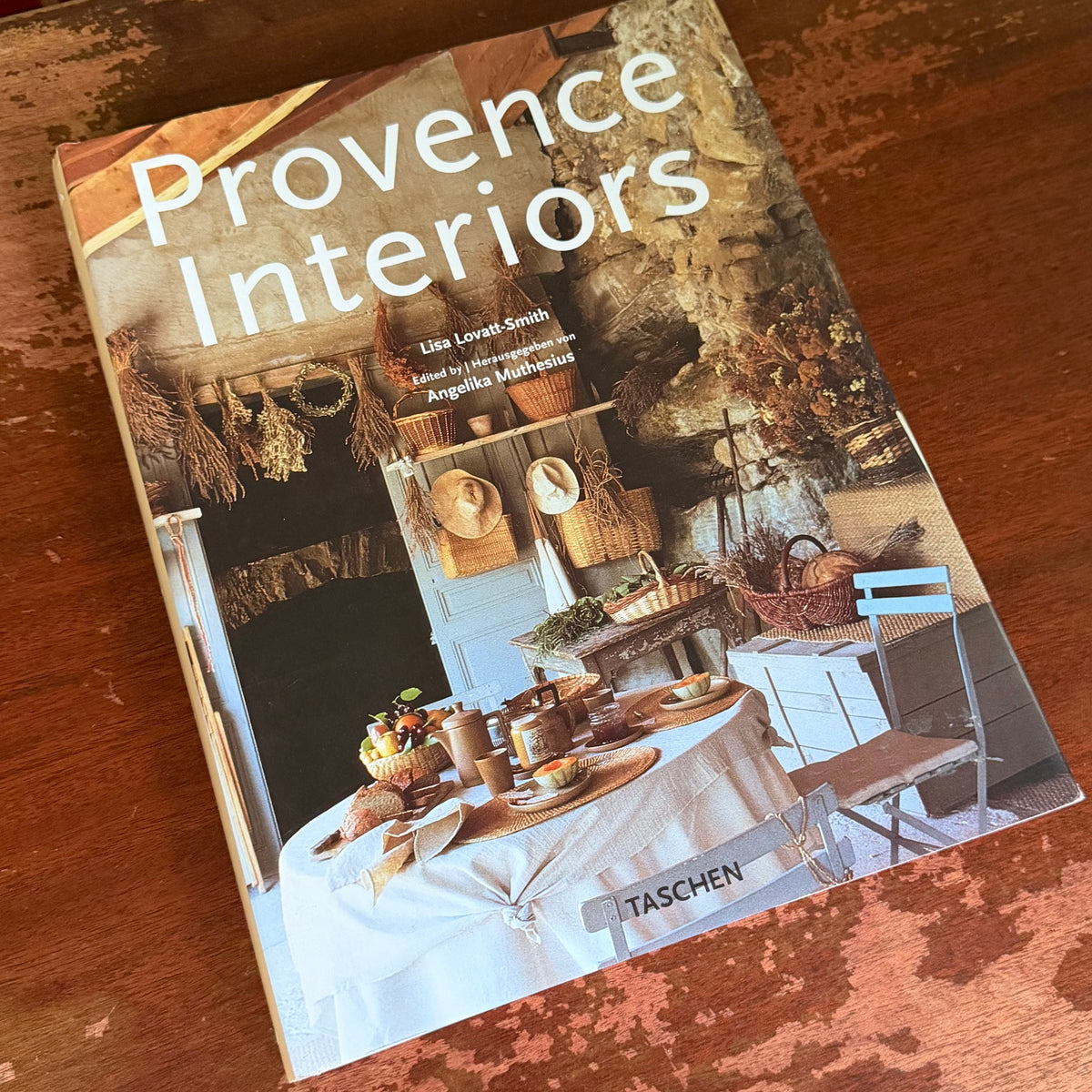 Provence Interiors by Lisa Lovatt-Smith, 1996 Taschen, French Country Interior Design, Gorgeous, Large, Illustrated Coffee Table Book