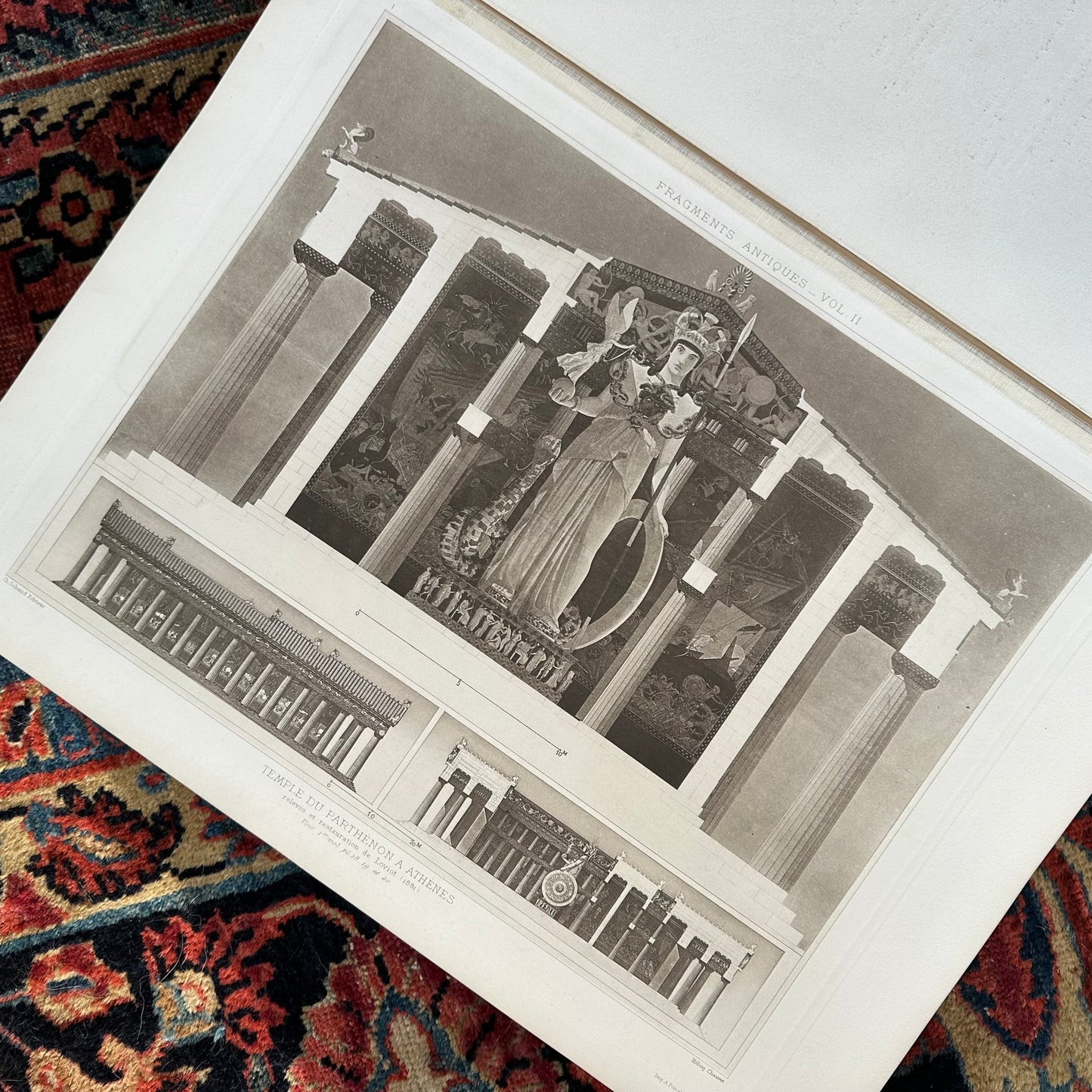 Fragments D’Architecture Antique - 2 Vol. Set - 1897 & 1905
