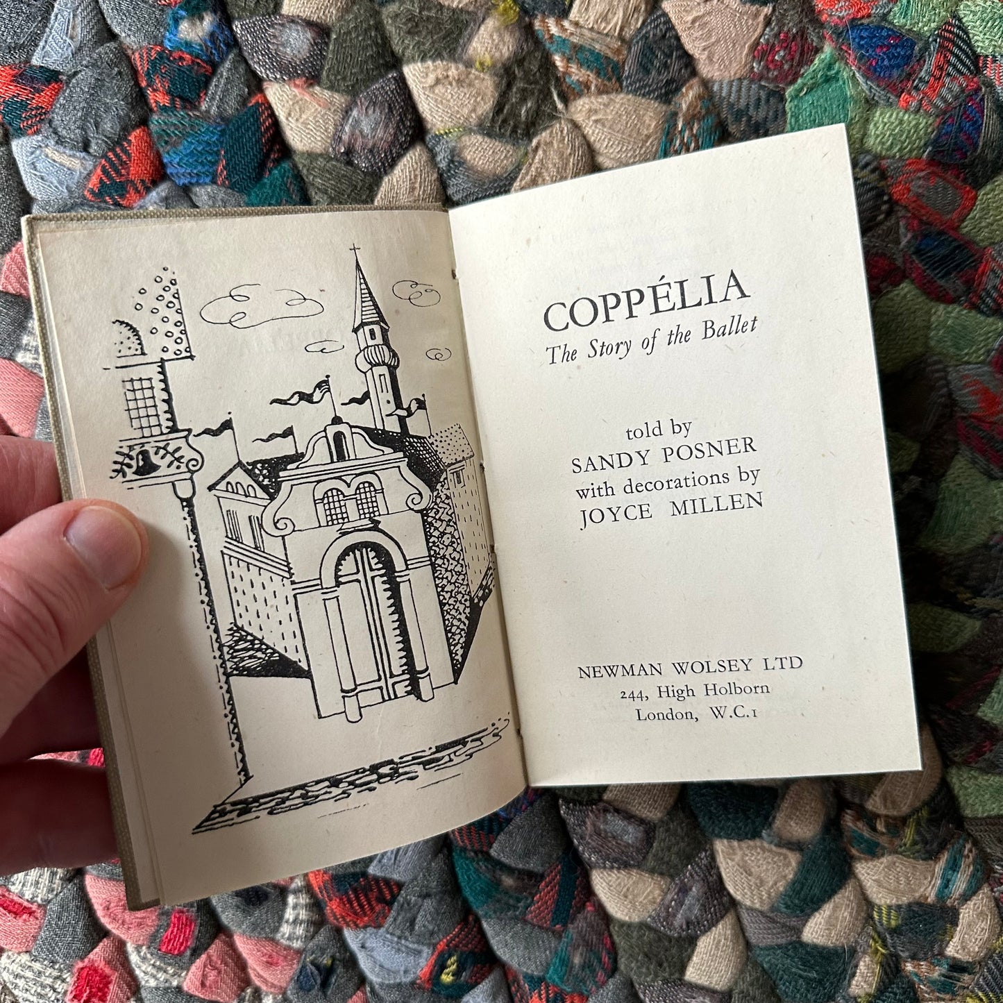 8 Little Books from  the 1940s-50s Series Stories of the Ballets