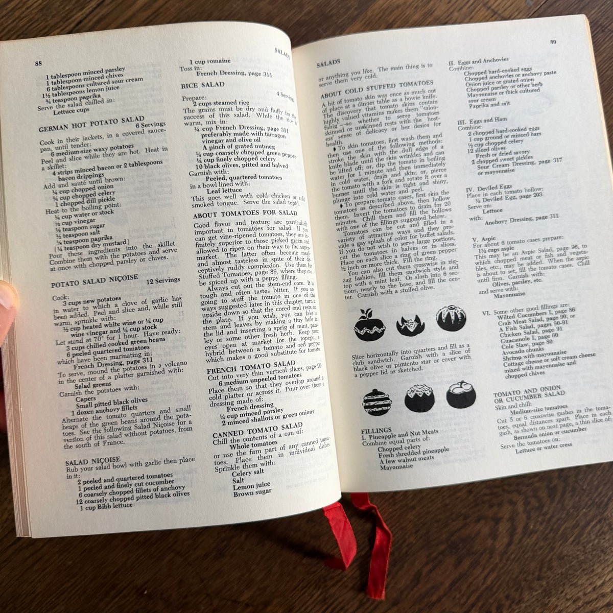 Joy of Cooking, 1974 — Irma S. Rombauer & Marion Rombauer Becker | Vintage Bobbs-Merrill Cookbook, Robins Egg Blue Hardcover, Illustrated