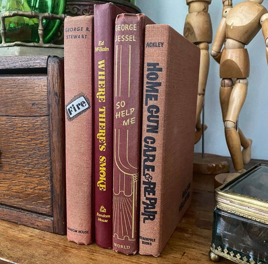 Disaster-Themed Vintage Book Collection - 4 Titles